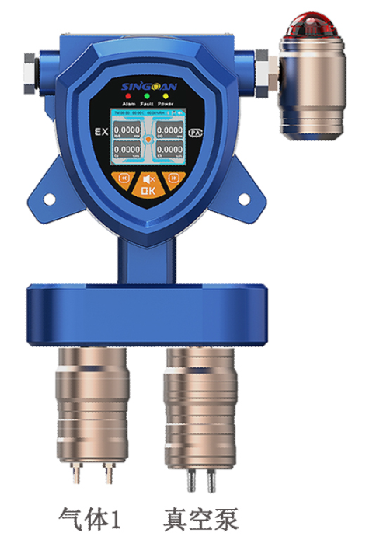 固定一體泵吸式笑氣濃度探頭