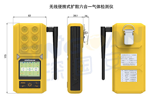 復合型便攜式voc揮發性氣體分析儀